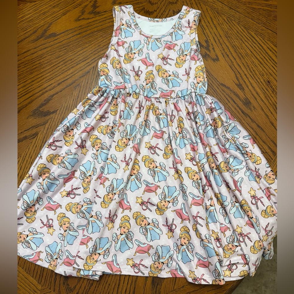 Cinderella Print BAMBOO Twirl Dress